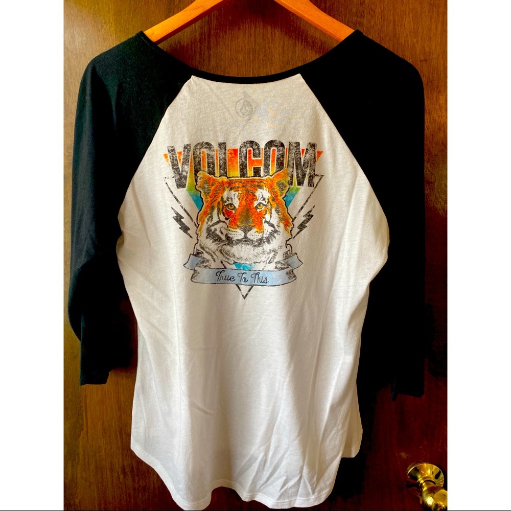 Volcom baseball tee